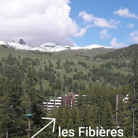 Studio Vue Sur La Montagne A Vars Les Claux Exterior photo